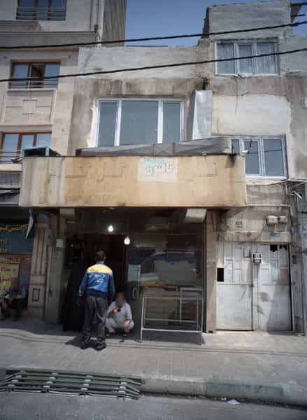 عکس نان تافتون گل گندم در زمزم تهران