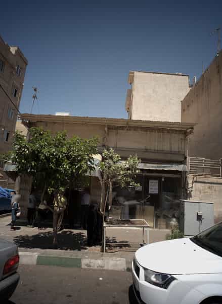 عکس نانوایی در مشیریه تهران