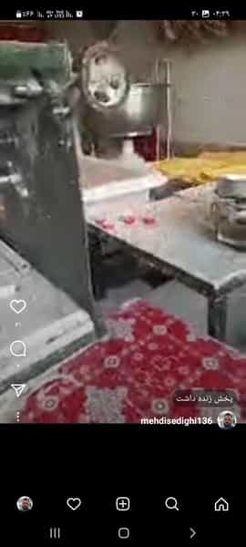 عکس نانوایی خراسانی تنوری در مشیریه تهران