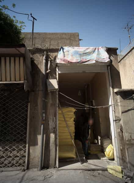 عکس نانوایی در گلچین تهران