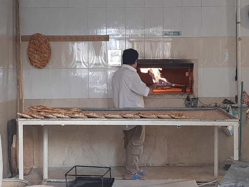 عکس نانوایی بربری در کرمان تهران