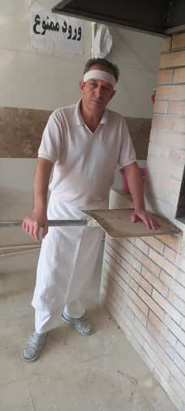 عکس سنگک سنتی احمدی در کلاک نو کرج