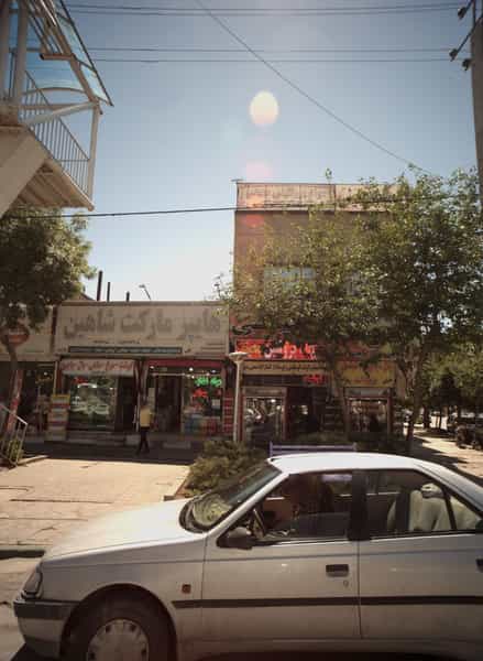عکس قصابی در خواجه ربیع مشهد