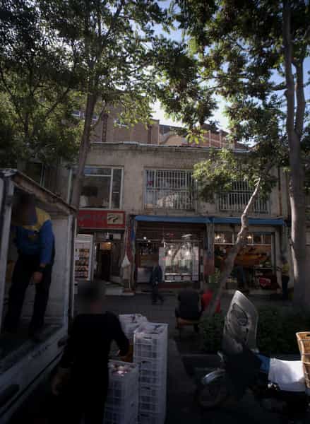 عکس قصابی حاج کاظم در بالا خیابان مشهد