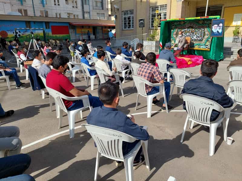 عکس دبیرستان شاهد پیام غدیر در دانش مشهد