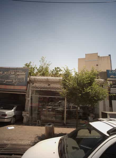 عکس لواز یدکی خودرو در کوشش مشهد
