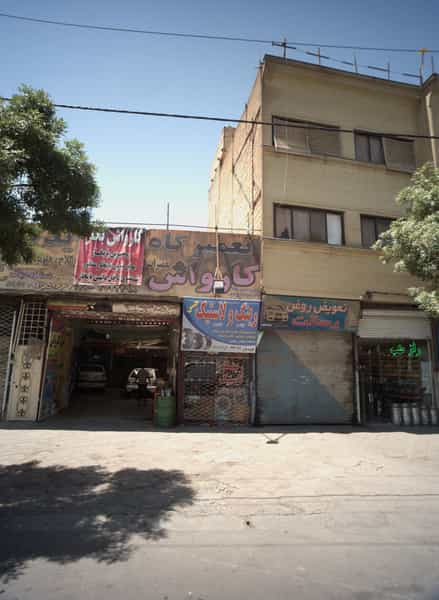 عکس رینگ و لاستیک حسن در فاطمیه مشهد