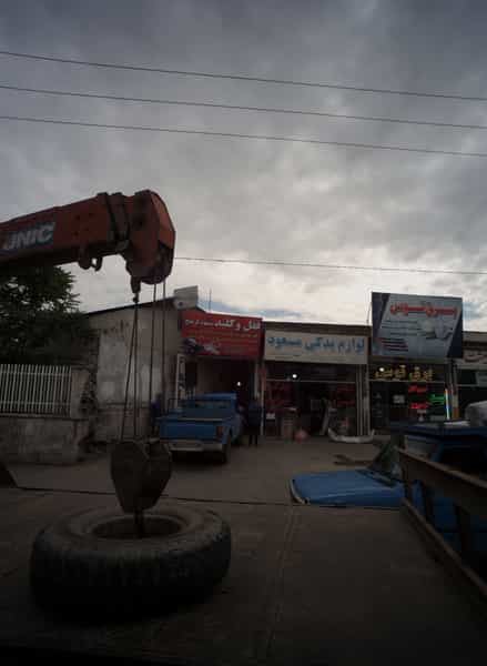 عکس لوازم یدکی مسعود در خاتم الانبیا مشهد