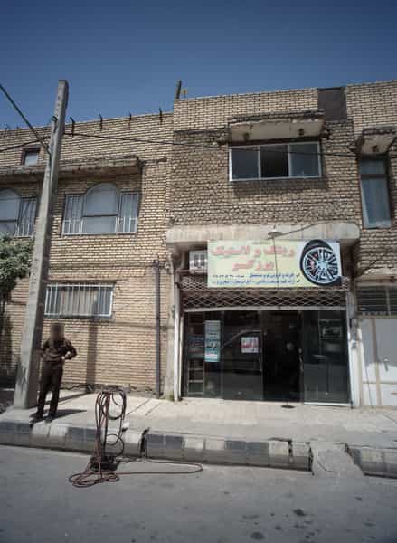 عکس رینگ و لاستیک برزگر در وحید مشهد