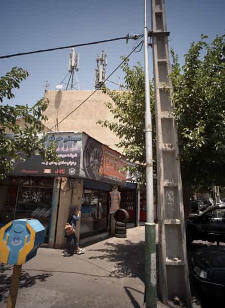 عکس همراه تایر مسعود میدان حر تهران