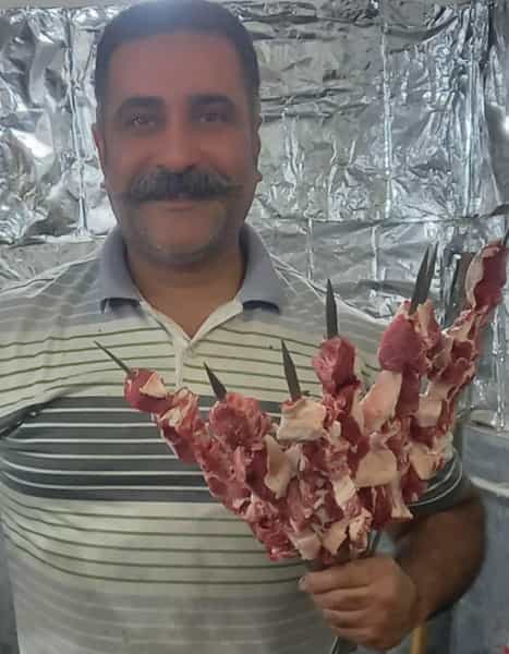 عکس کباب گوسفندی ابراهیم در درزیکلا آخوندی پایین بابل
