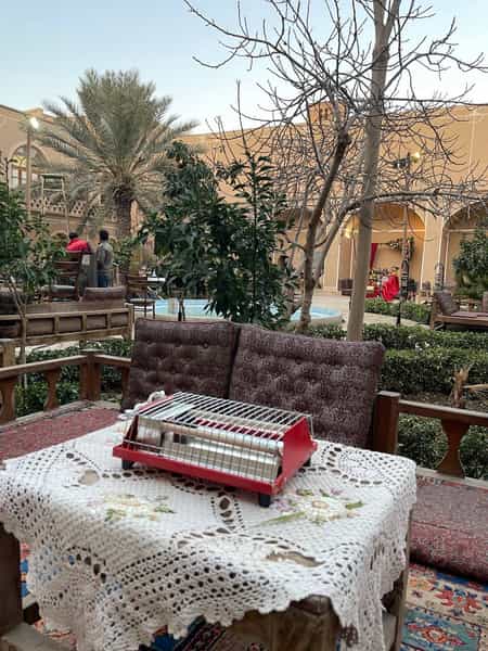 عکس رستوران خانه ابراهیمی در میرقطب یزد