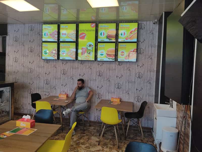 عکس پیتزا عطاویچ در نوبار تبریز