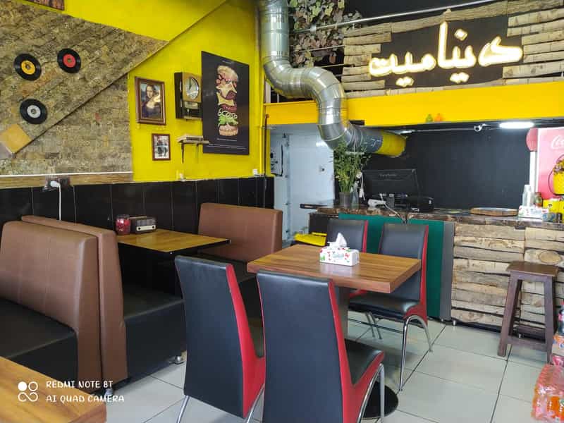 عکس فست فود دینامیت در ولیعصر جنوبی تبریز