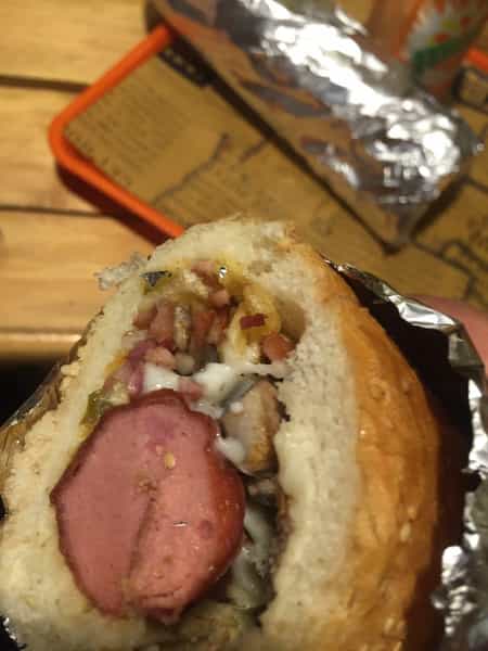 عکس هات داگ نیم متری کوی ملی راه اهواز