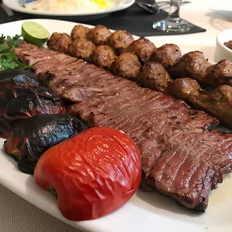 عکس چلوکباب یاس در شاطر آباد کرمانشاه