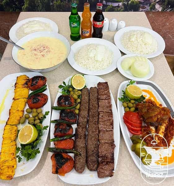عکس چلوکبابی تبریز در ولیعصر جنوبی تبریز