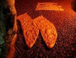 عکس سنگک پزی سنتی بابایی در پشت ناحیه ارومیه