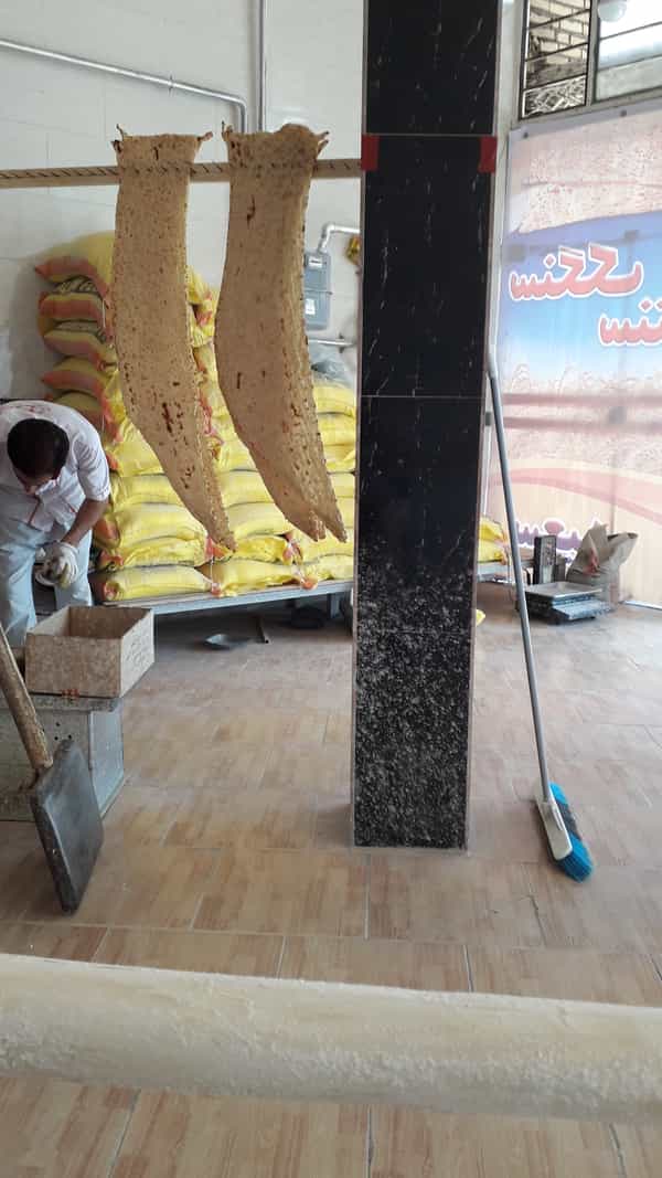 عکس سنگک سعید محمد زاده در حافظ ارومیه