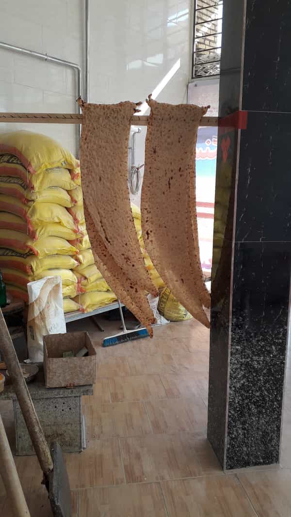 عکس سنگک سعید محمد زاده در حافظ ارومیه