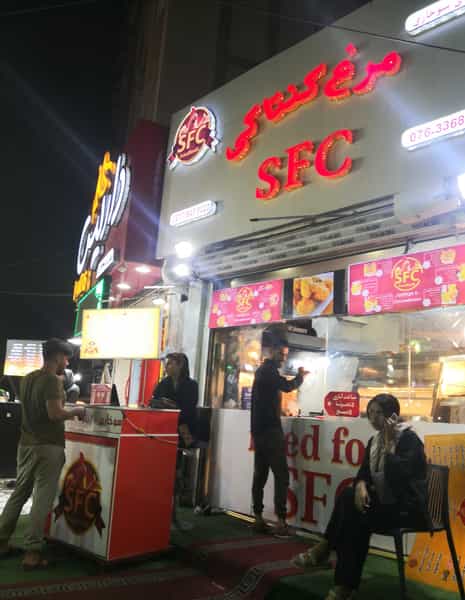 عکس مرغ کنتاکی. شاورما. ساندویچ در داماهی بندرعباس