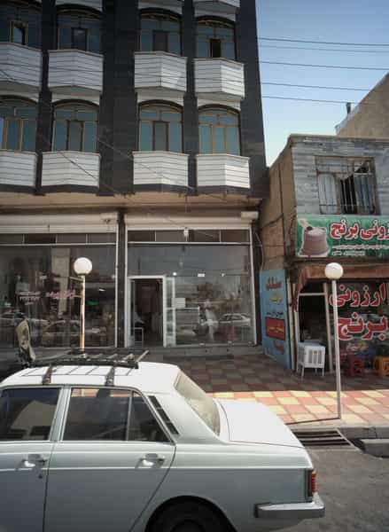 عکس نانوایی سنگک برشته سبوس ‌دار در نجف آباد زنجان