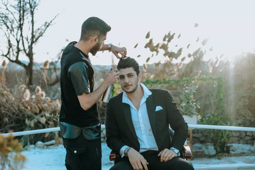 عکس آرایشگاه ممد لوکاس در زینبیه زنجان