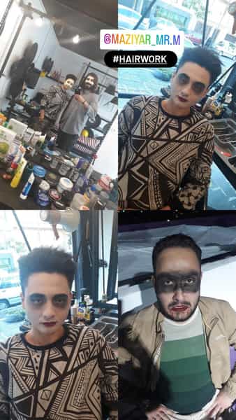 عکس آرایشگاه آقای میم در آزادی قدس