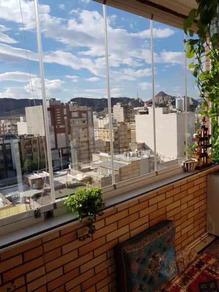 عکس بالکن شیشه ای سهند جام تبریز در یاغچیان تبریز