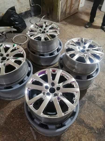 عکس آبکاری هیدرو کروم در گرو تبریز