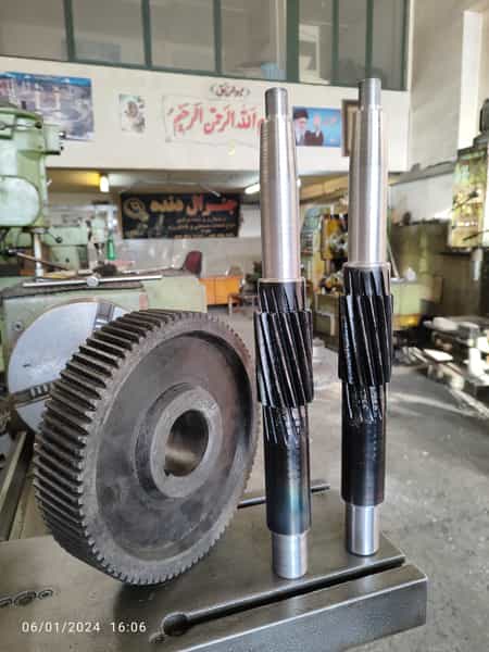 عکس تراشکاری جنرال دنده در دیگاله ارومیه