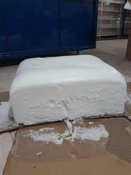 عکس تولید ابر واسفنج شمس قدس