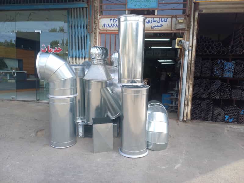 عکس کانال سازی حبیبی شهرک صنایع اراک اراک