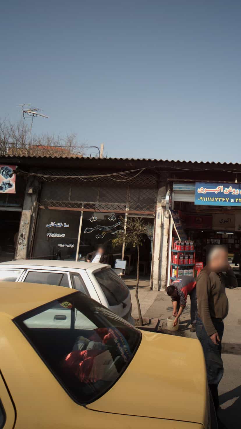 عکس شیشه ساختمانی در مراد بیگ بابل