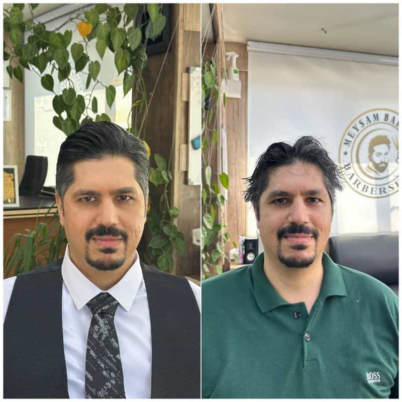 عکس سالن مراقبت زیبایی مو مردانه در دولت آباد