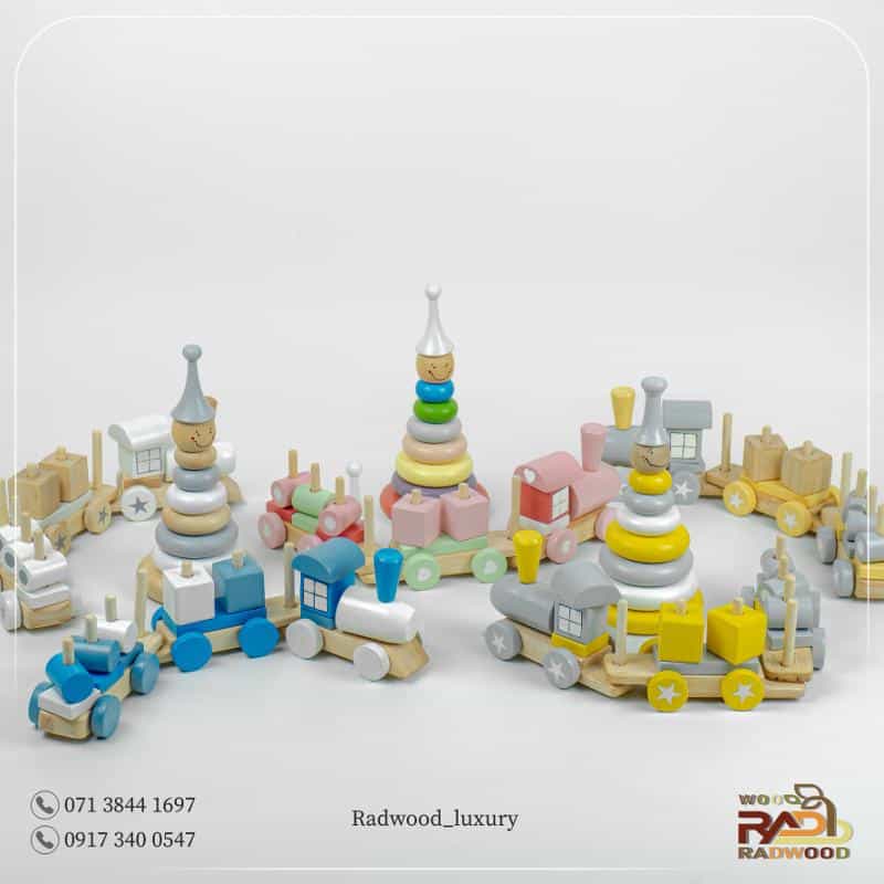 عکس دنیای اسباب بازی و اکسسوری چوبی راد وود شیراز