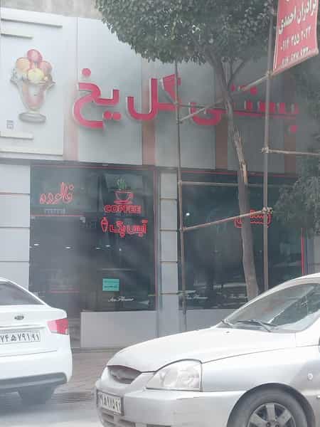 عکس بستنی گل یخ در ملا هادی اردبیل