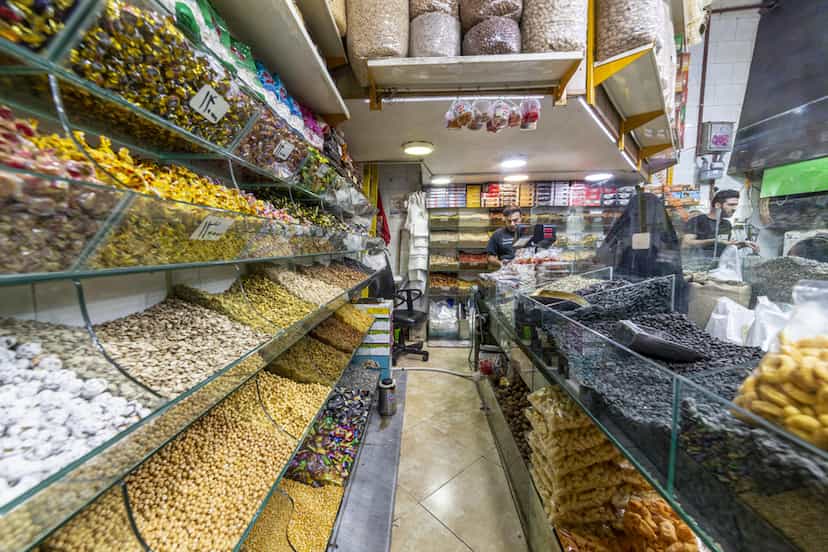عکس آجیل داغ حسینی در سمرقند مشهد