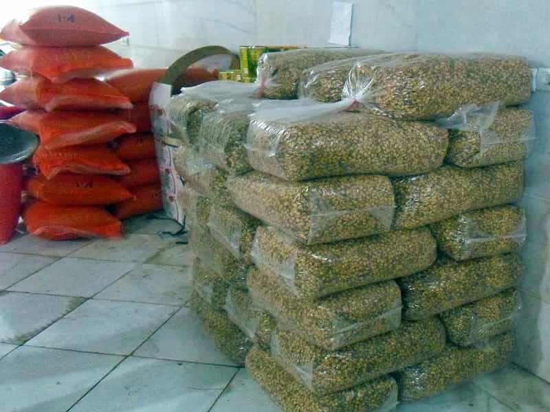 عکس آجیل و خشکبار تک در کارمندان دوم مشهد