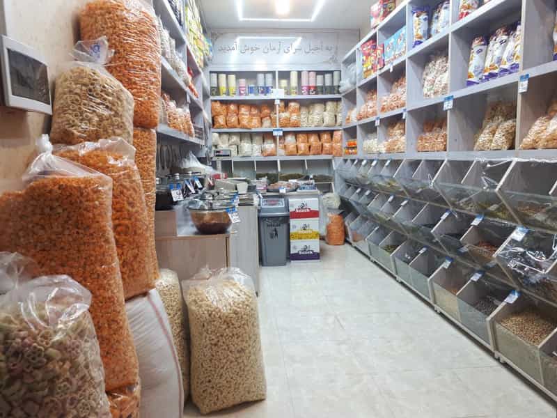 عکس آجیل و تخمه داغ آرمان در عبادی مشهد