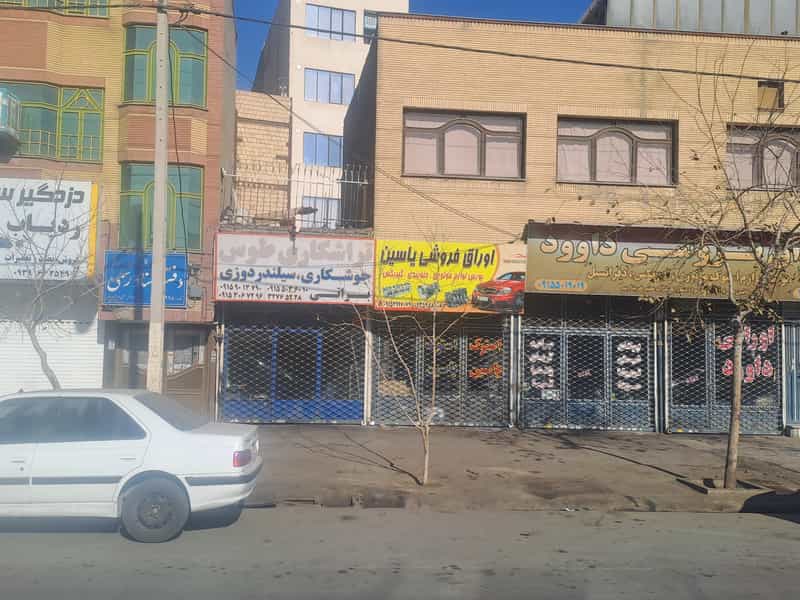 عکس سیلندر دوزی و تراشکاری طوس در گاز مشهد