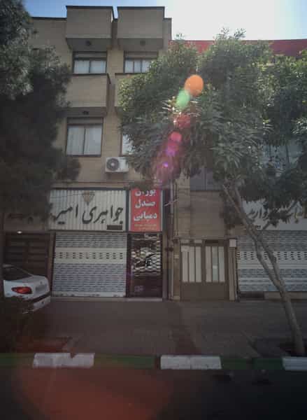 عکس جواهری امیر در فلسطین مشهد