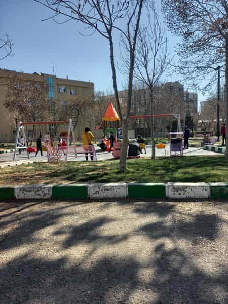 عکس زمین بازی بوستان جواهری در شهید مطهری مشهد