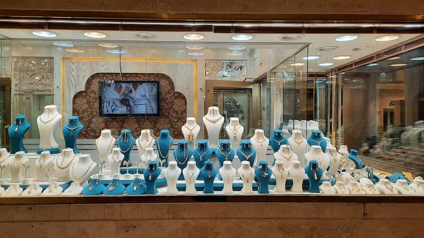 عکس طلاجات زرین مرمر در 10 دی مشهد