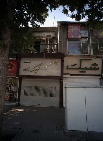 عکس جواهری کوچک زاده در 10 دی مشهد