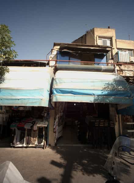 عکس پارچه فروشی در بالا خیابان مشهد