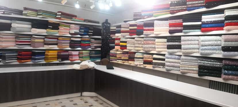 عکس پارچه سرای نادیا در برغان کرج