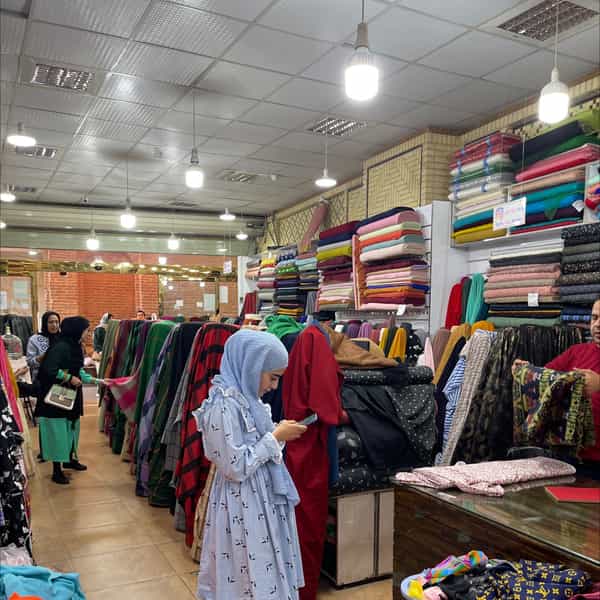 عکس پارچه سرای حسین در گود عربان شیراز