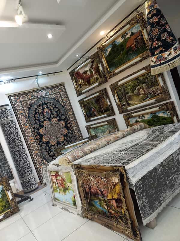 عکس فرش حاج اسدی در حافظ رشت