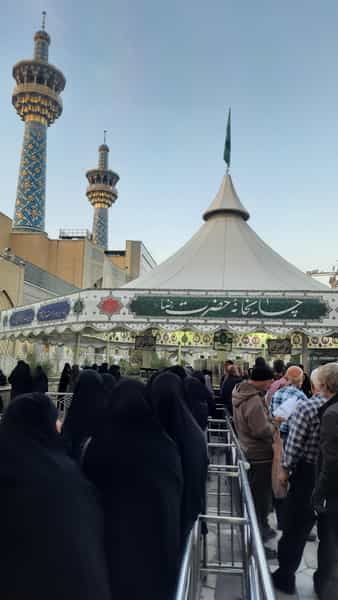 عکس چایخانه حضرت رضا (ع) در چهارباغ مشهد